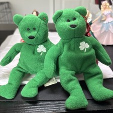 Ty Beanie Baby Erin The Bear 1997 Retired Plush Toy