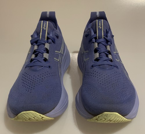 Scarpe da ginnastica donna ASICS Gel-Nimbus 26 running UK 6 MARATONA PALESTRA FITNESS BLU RARE - Foto 6 di 13