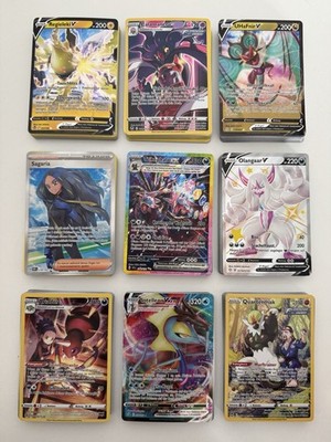 100 Pokémon Karten Deutsch   1x V, VMAX, Ex o. Full Art garantiert! + 10x Holo