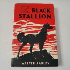 THE BLACK STALLION Walter Farley 1st Edition Vintage Hardcover Dust Jacket