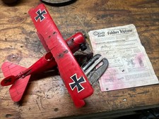 Fokker Triplane Red Barron COX gas powered airplane untested VINTAGE