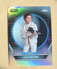 2024 Topps Star Wars Leia Organa Chrome Refractor 91