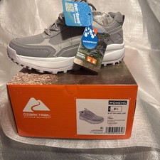 NEW Ozark Trail Waterproof Hiking Sneakers Shoes W OT WP HIKE LOW Grey Size 8.5