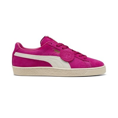 PUMA Suede Charles F. Stead Lace Up  Mens Pink Sneakers Casual Shoes 40370103