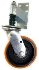 6x2 inch Heavy Duty Large Gate Caster - Swivel Wheel - 880 lb Capacity - Foghorn
