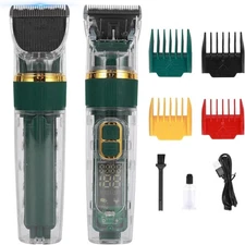 "PET CLIPPERS Professional Heavy Duty Trimmer Dog Grooming Kit Thick Hair Trimme