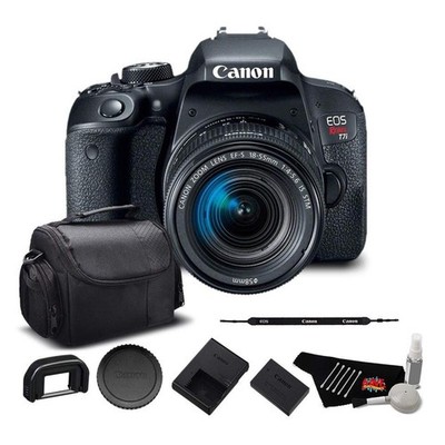 Canon EOS Rebel T7i Digital SLR Camera +18-55mm Lens 1894C002 Starter+ Bundle Ki