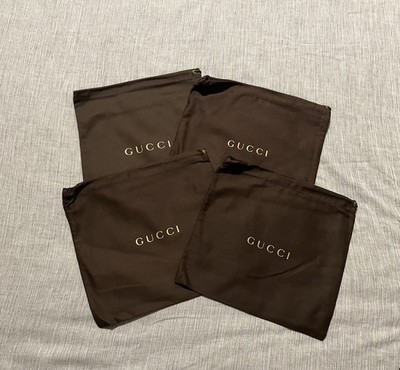 4 GUCCI STAUBBEUTEL