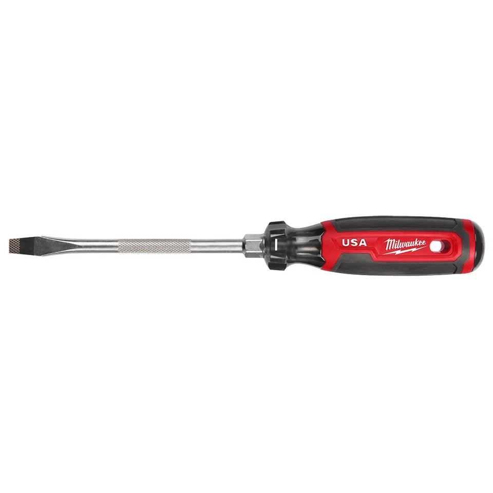 Milwaukee MT207 5/16" Slotted 6" Cushion Grip Screwdriver USA