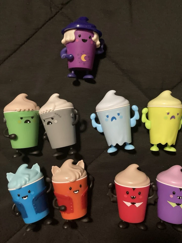 Wendy's Frosty Frights 2024 Juguetes de Halloween Coleccionables Lote Raro LEER DESC Foto 4 de 4