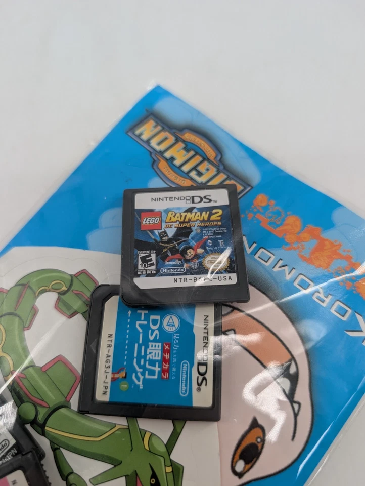 Nintendo DS Games Lot Japanese Batman 2 USA Digimon Digital Monsters - Image 2 of 4