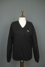 NAPAPIJRI Black 100% Merino Wool Raglan Sleev...