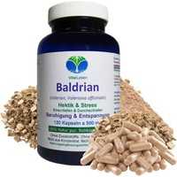 Baldrian Wurzel Valerian 120 Kapseln Natur Pur Ohne Zusatzstoffe. 26670-120