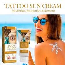 Tattoo Protective Cream Sunscreen Protection UV Tattoo Fading and Discoloration