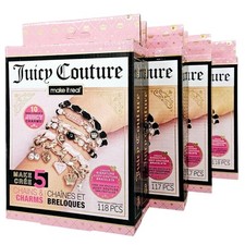 Bundle Juicy Couture Make It Real Mini Chains and Charms Bracelet Kits Qty. 8