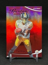 2023 Panini Prestige Xtra Points premium Red /399 Plaxico Burress #253 Steelers 