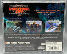 Cyber Troopers Virtual On Oratorio Tangram Sega Dreamcast Sealed New Authentic