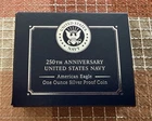 2025-S NAVY Privy American Silver Eagle $1 ASE OGP and COA - 250th Anniv. 25NPM
