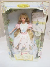 1997 The Tale of Peter Rabbit Barbie Doll First in Keepsake Treasures Collection
