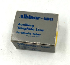 Albinar-ADG AUX Telephoto Lens and Leather Case for Minolta Talker