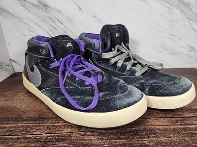 ☆ ~Nike SB Zoom Omar Salazar Black Sneakers Suede 386612 001