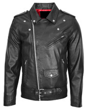 Motorradjacke Herren Leder Texpeed Motorrad-Lederjacke – Marlon