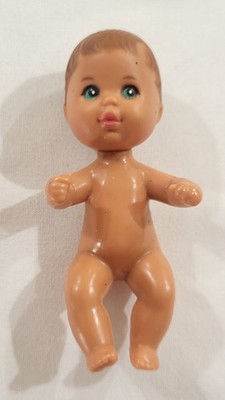 Vtg 1973 Mattel Baby Barbie Doll Fashion Articulation Collectible 