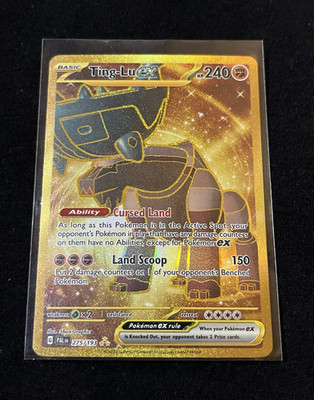 Ting-Lu ex 275/193 SV02 Paldea Evolved 2023 Hyper Rare Gold Holo Full Art