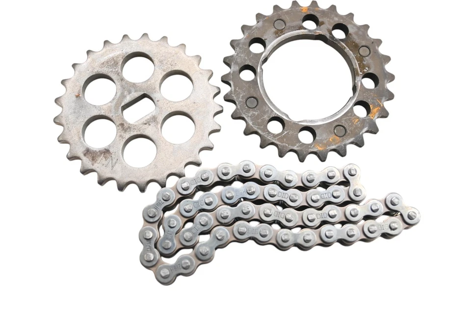 Bomba de aceite Honda Interceptor 750 91 engranaje y cadena VFR750F Foto 3 de 4