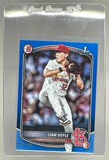 Liam Doyle 2025 Bowman Draft #BD-12 Blue Border Rookie 1st RC /150