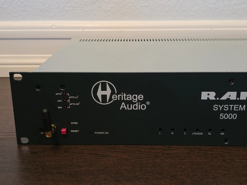 Heritage Audio RAM 5000 5.1 Rackmount Studio Monitoring System w/Remote NEARMINT - Image 3 of 4