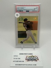 DA91921  2003 E-X Essential Credentials Future #29 Mike Lowell #45/74 PSA 8