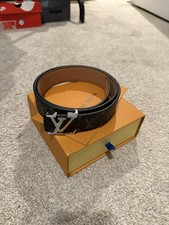 LV Black  Silver Belt