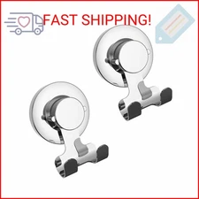 Suction Cup Hooks Razor Holder Powerful Vacuum Organizer for Towel, Razor, Coat,