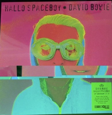 DAVID BOWIE - HALLO SPACEBOY NEON PINK VINYL RSD 2026 12'' PET SHOP BOYS