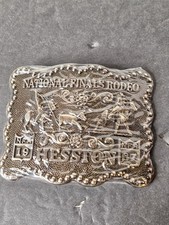 1987 HESSTON National Finals Rodeo Belt Buckle NOS NEW