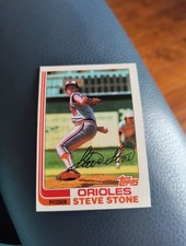 STEVE STONE 1982 TOPPS #419 FREE SHIPPING