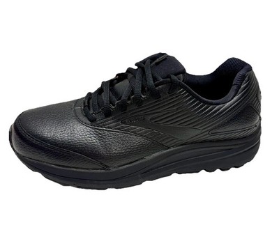 Brooks Addiction Walker Women s Size 10 Black Leather Walking Shoes Sneakers