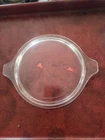 PYREX 470-C CLEAR GLASS LID REPLACEMENT CASSEROLE LID TAB HANDLES