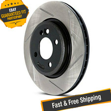 Stoptech Sport Slotted 1-piece Rear Brake Rotor For 06-14 Ford Mustang