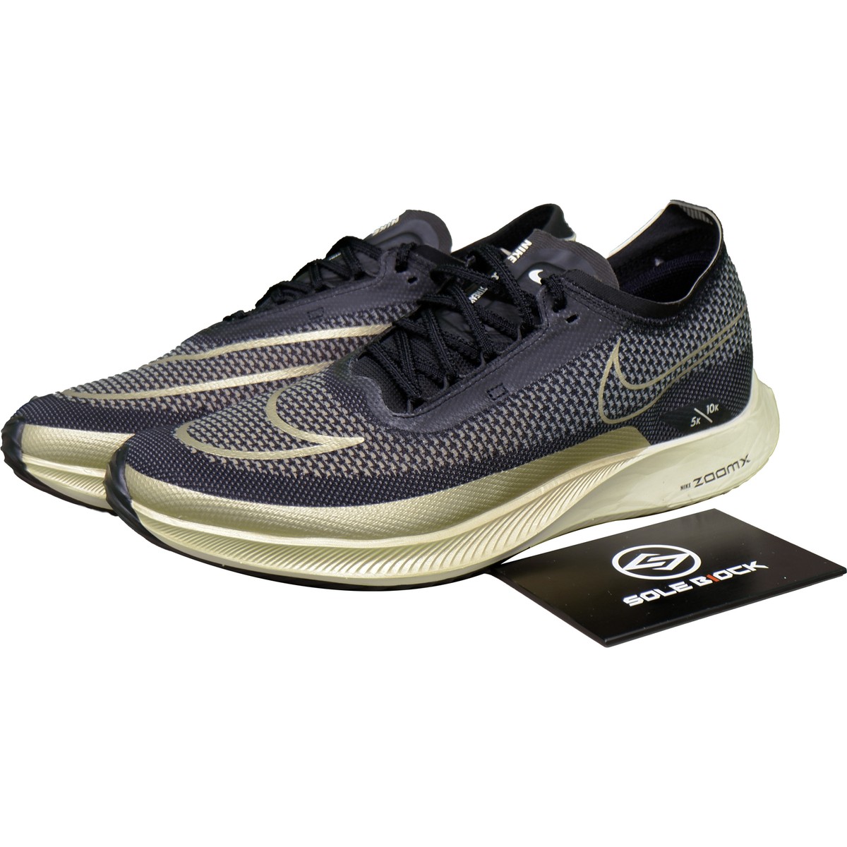 Nike ZoomX Streakfly Low Black Metallic Gold Grain - DJ6566-001 | eBay