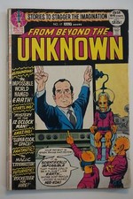 1972 Comic FROM BEYOND THE UNKNOWN ~ Richard NIXON Cover ~ SCI-FI ~ DC Comics