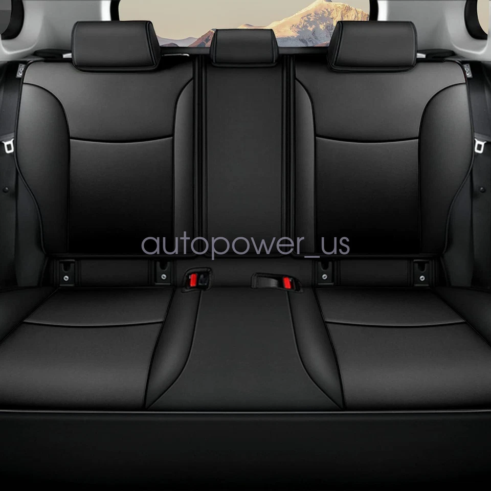 For Toyota RAV4 2019 - 2023 Car 5-Seat Covers Faux Leather Full Set Cushion Foto 3 de 4