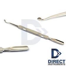 Spoon Cuticle Pusher Tools Manicure Pedicure Cuticle Removing Scraper Nail Gauge
