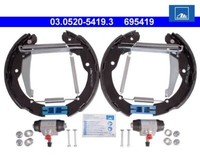Bremsbackensatz Original Ate Topkit Ate 03.0520-5419.3