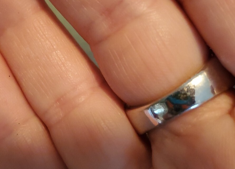 Solid .925 Sterling Silver Statement Ring Bypass … - image 3