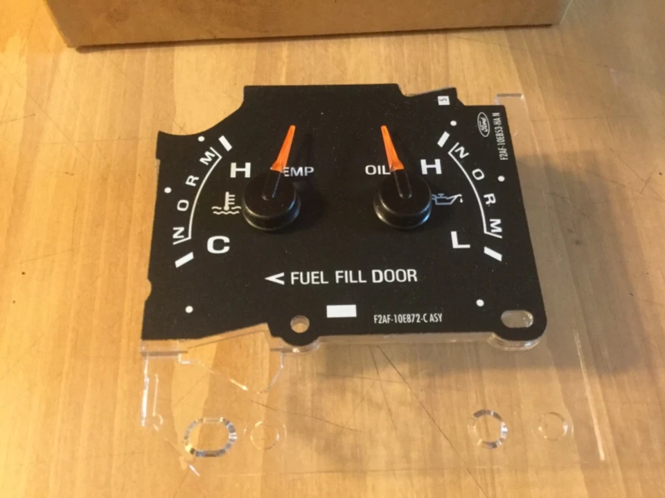 Nuevo de Lote Antiguo Original Ford Medidor de Temperatura/Aceite 1992-94 Crown Victoria F2AZ-10883-C Foto 3 de 4