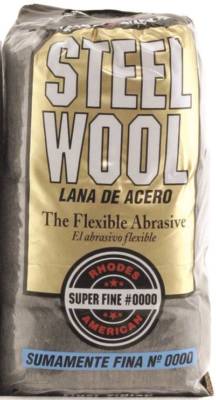 Homax 106600 Steel Wool Pad, NO 0000 Grit, 16 Pads