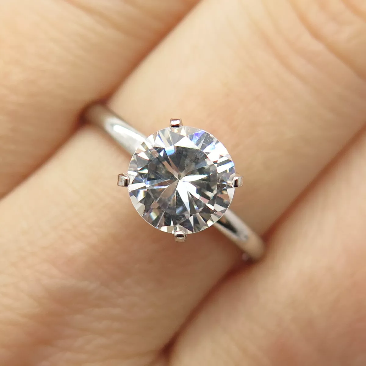 925 lind cheap diamond ring