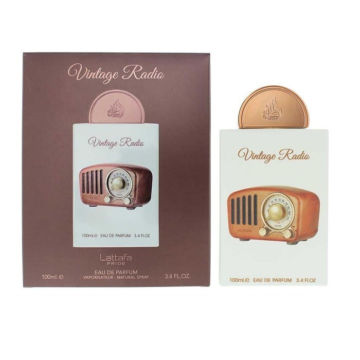 LATTAFA PRIDE VINTAGE RADIO 100ML EAU DE PARFUM SPRAY BRAND NEW & SEALED